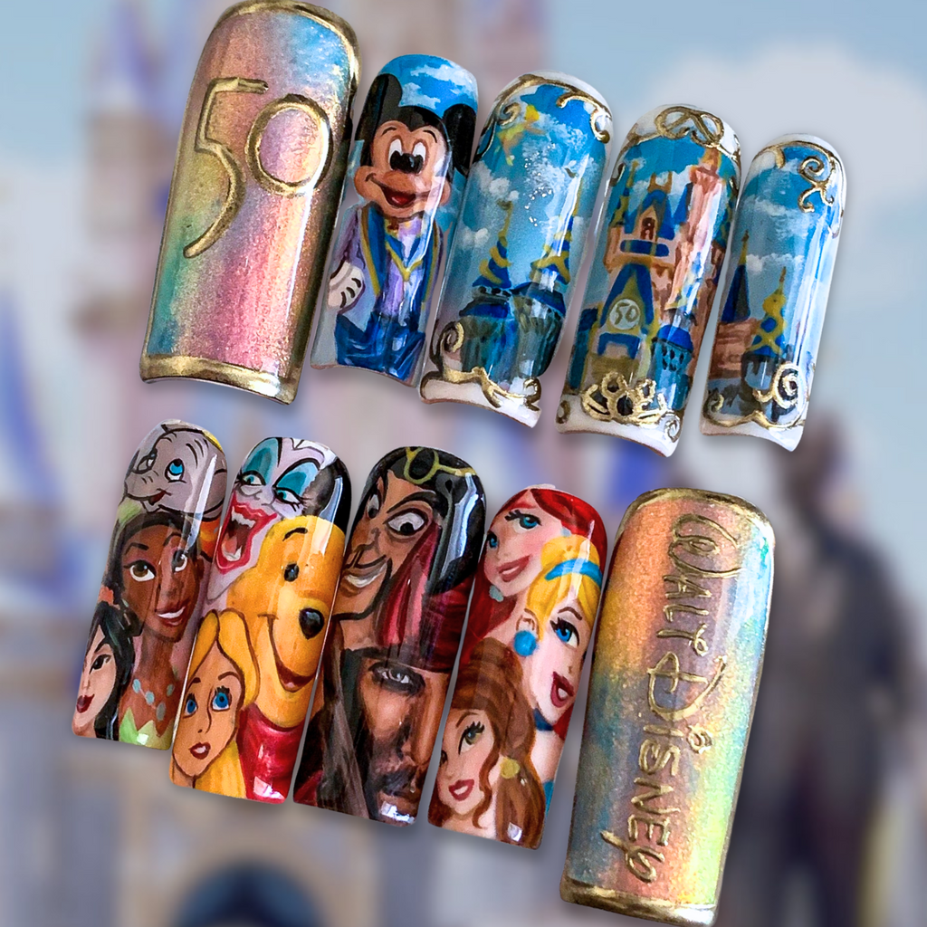 50th Anniversary Special Press On Nails