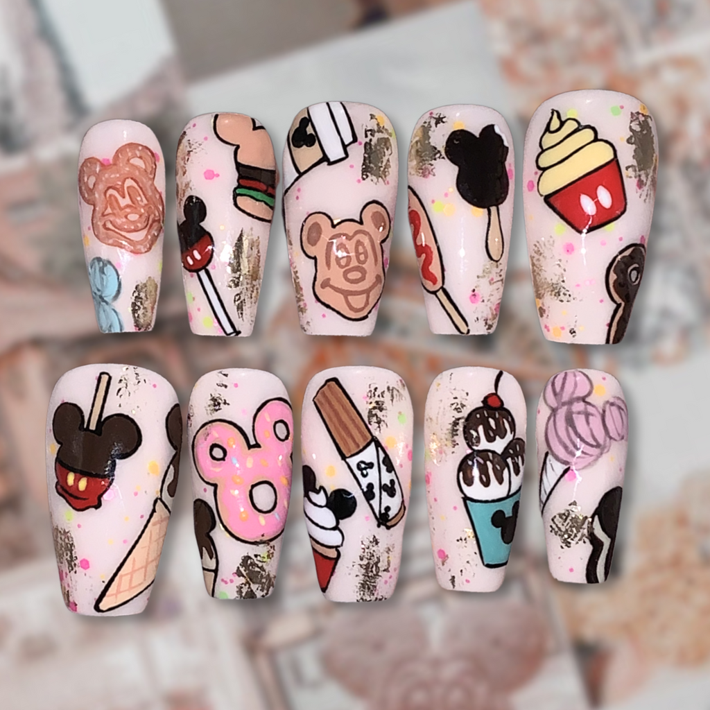 Fantasy Snacks Press On Nails